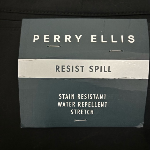 Perry Ellis Resist Spill pants - men’s size 32x30 - NWT - Picture 5 of 8